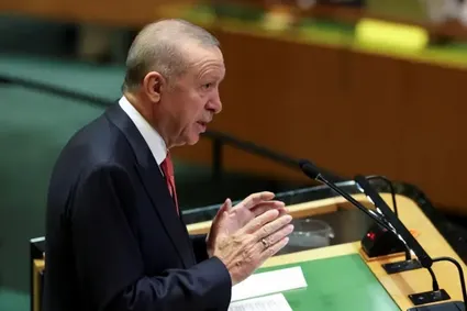 ببینید / ترک مجمع  عمومی سازمان ملل توسط هیئت اسرائیلی در جریان سخنرانی اردوغان